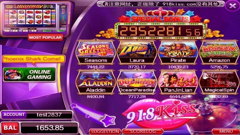 918Kiss Malaysia: The King of Mobile Casino Gaming